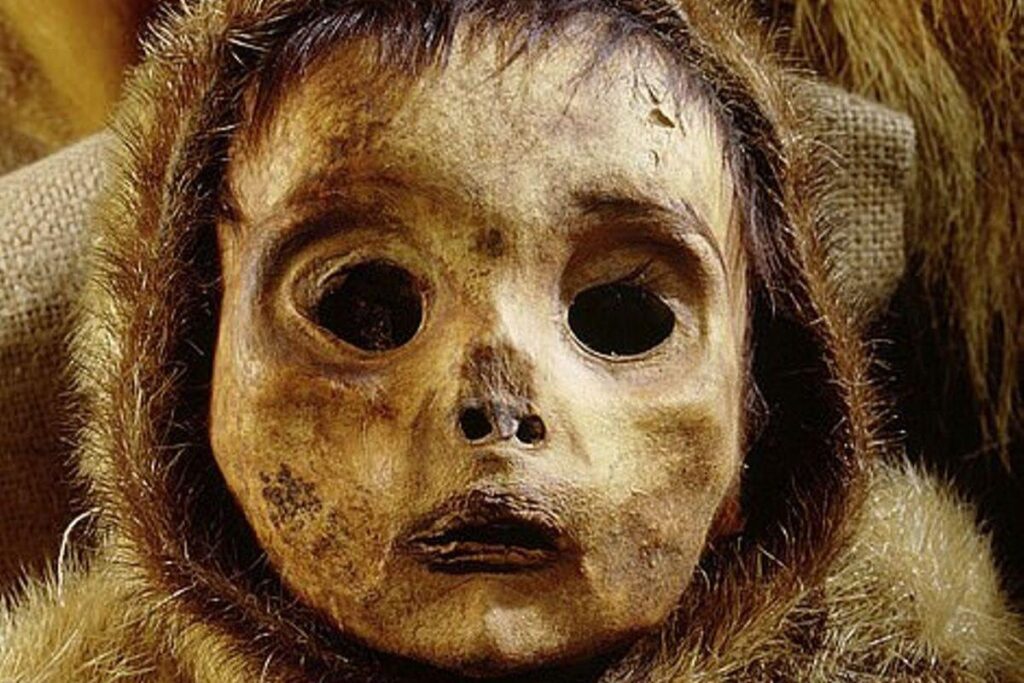 A pele e as unhas estavam intactas