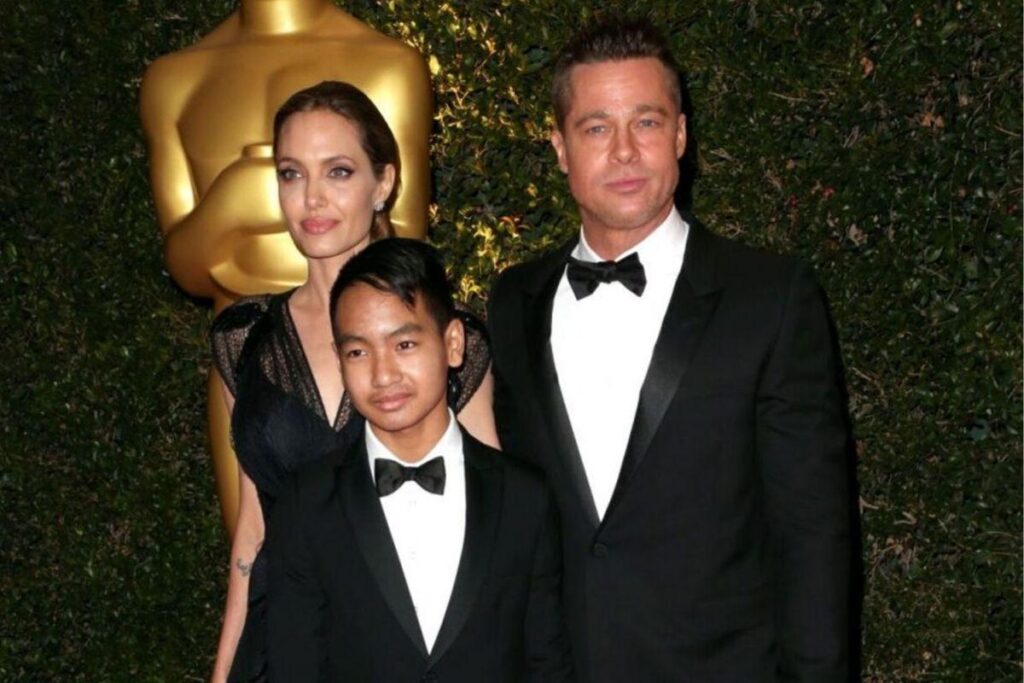 A família Jolie-Pitt conta com 3 crianças biológicas e 3 adotadas