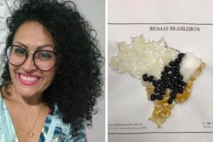 Professora inclui aluno cego com materiais 100% táteis