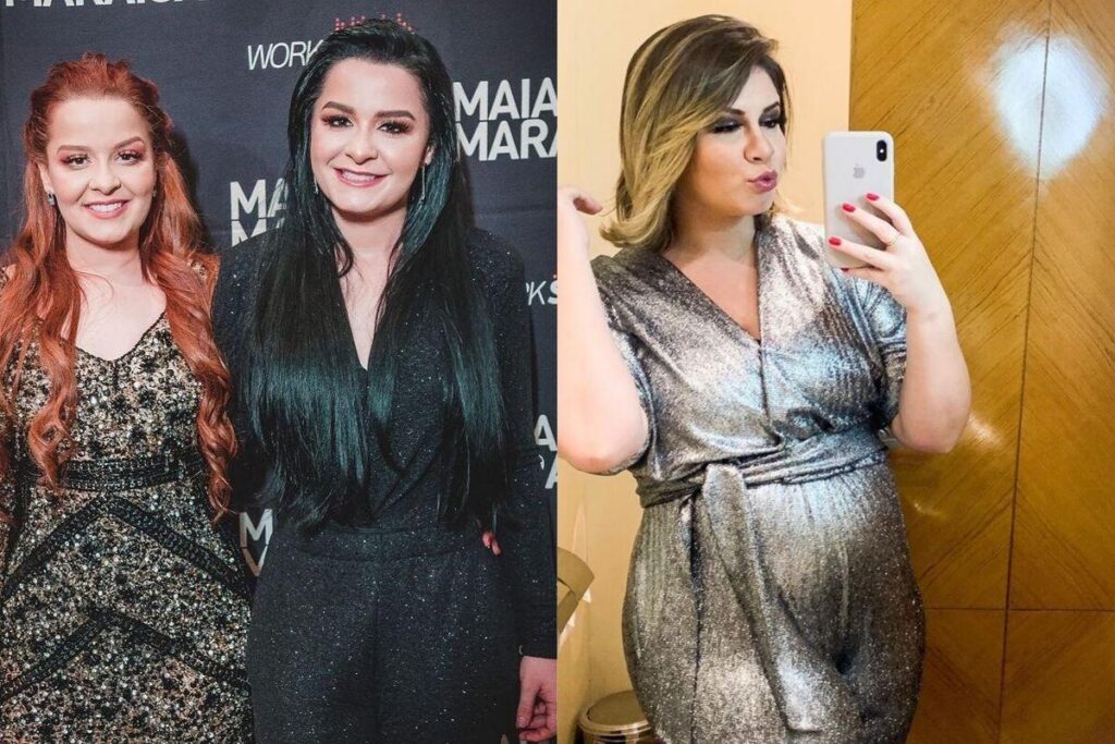 Marília Mendonça ganhou muito carinho das irmãs Maiara e Maraisa