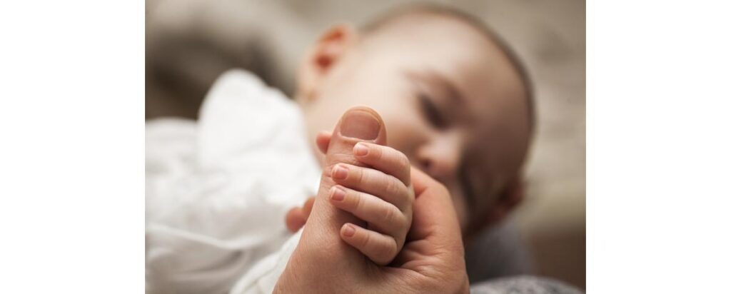 Bebê tinha gestação completa