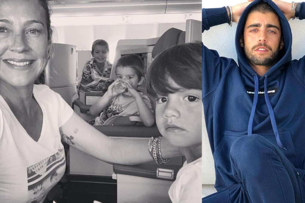 Luana Piovani e filhos