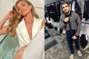 Grazi Massafera foi vista curtindo muito uma festa