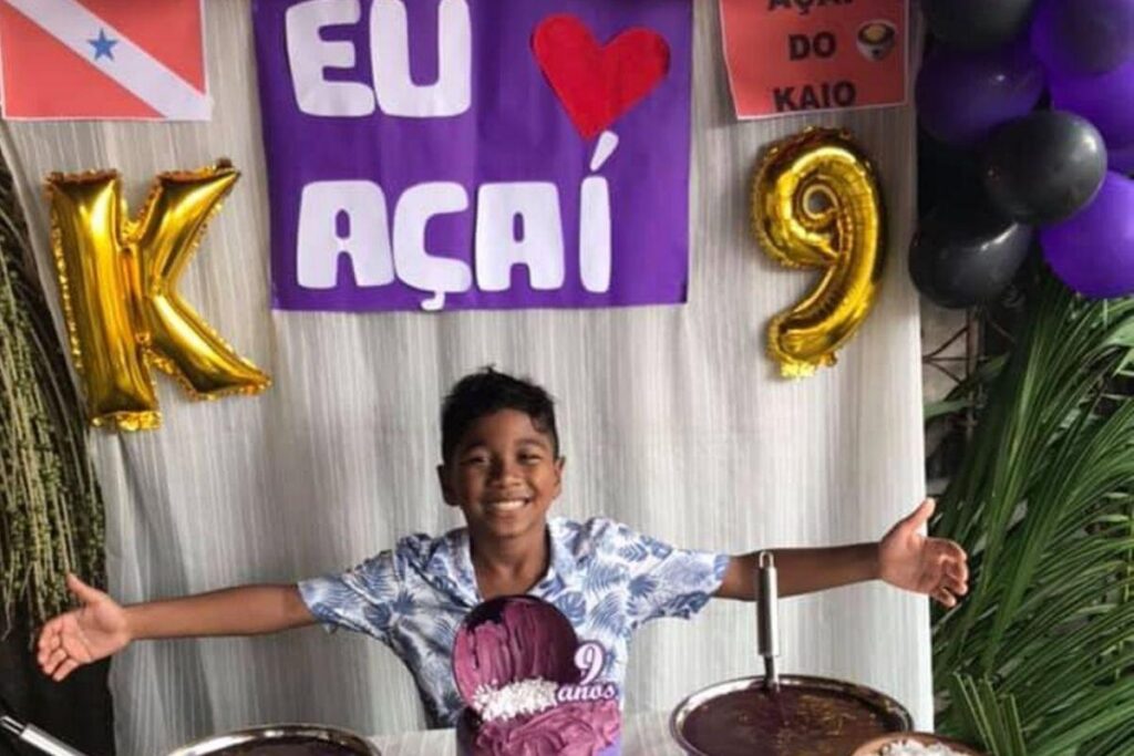Kaio surgiu com uma ideia inusitada para comemorar o aniversário