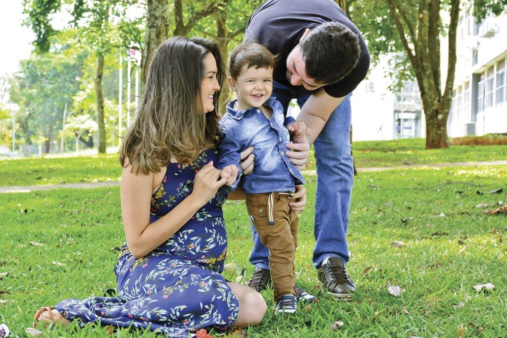 Ensaio fotográfico da família de Helvia Salgado.