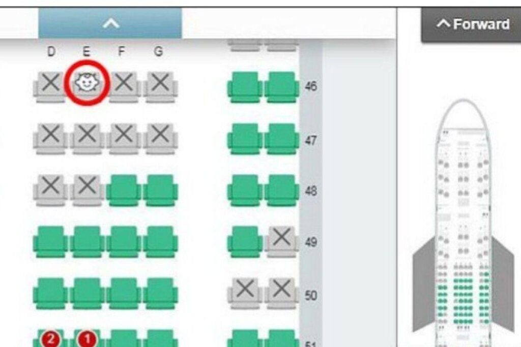 A empresa conta com várias assistências para os pais que viajam com os filhos