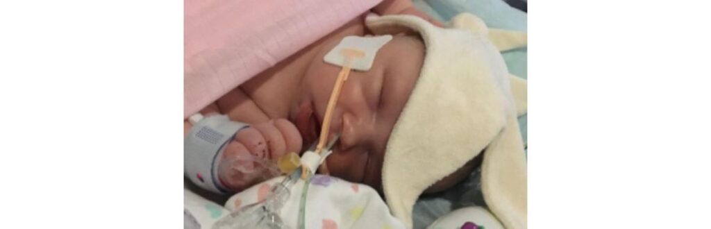 Ela pode ir para casa 12 dias depois do nascimento