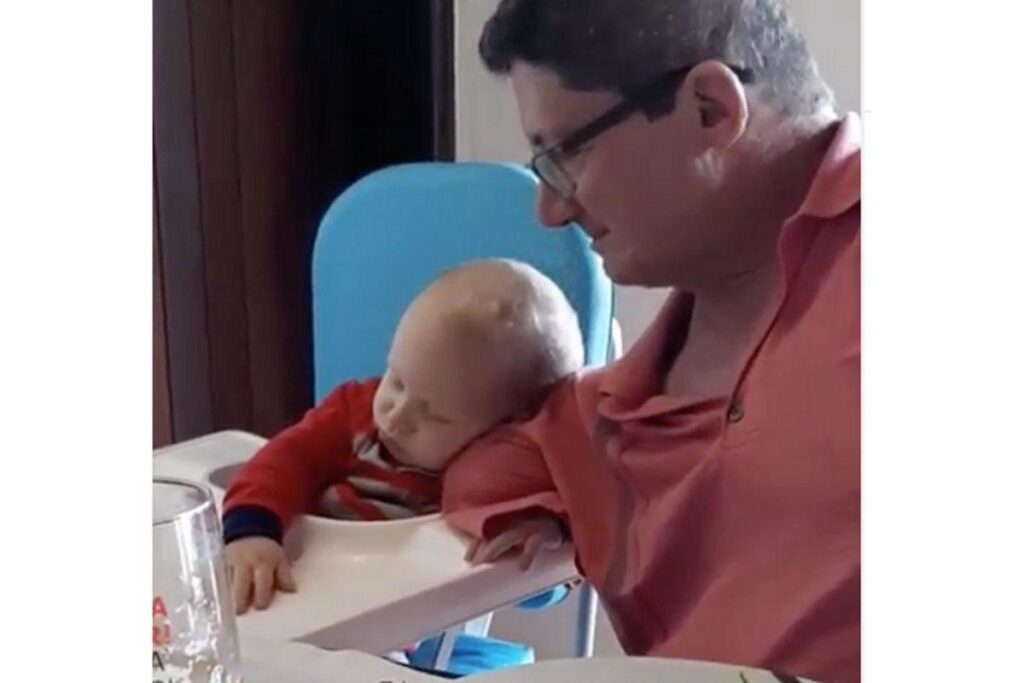 Osmar José, avô de Lucas, perdeu 80% do braço há 14 anos