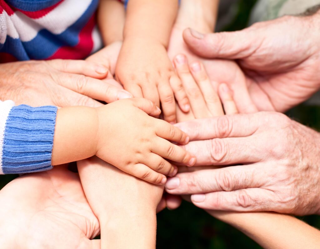 Família reunida é a receita mais simples, divertida e gostosa!