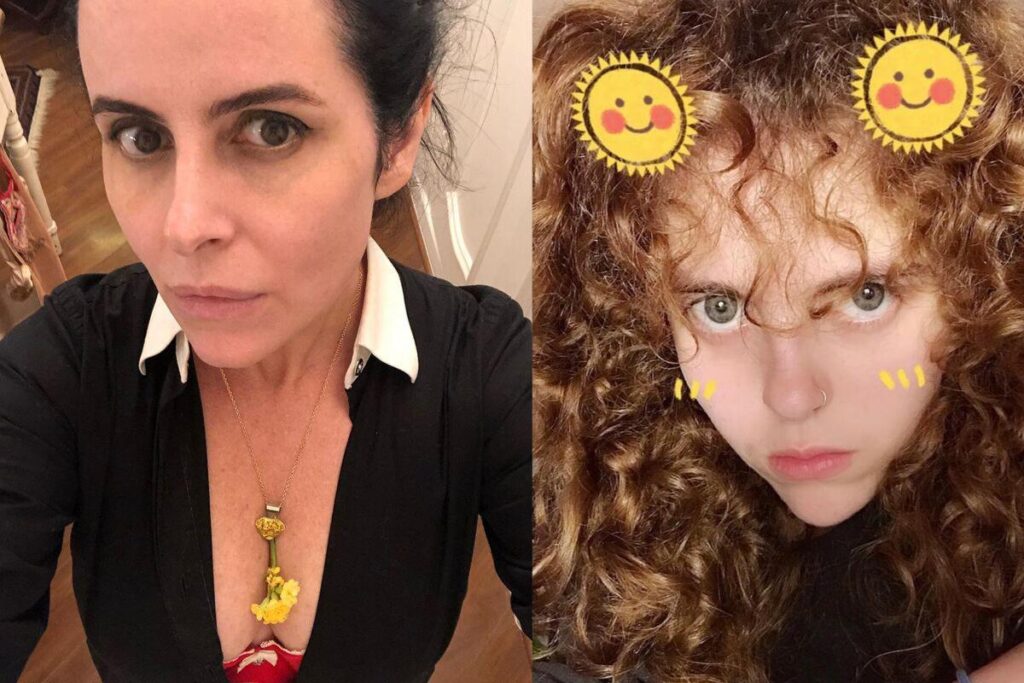 Estela abriu o coração e se despediu da mãe