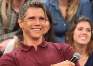 Marcio Garcia com a família em viagem