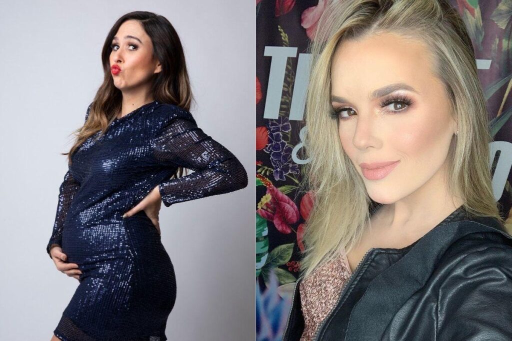 A apresentadora é mãe de primeira viagem