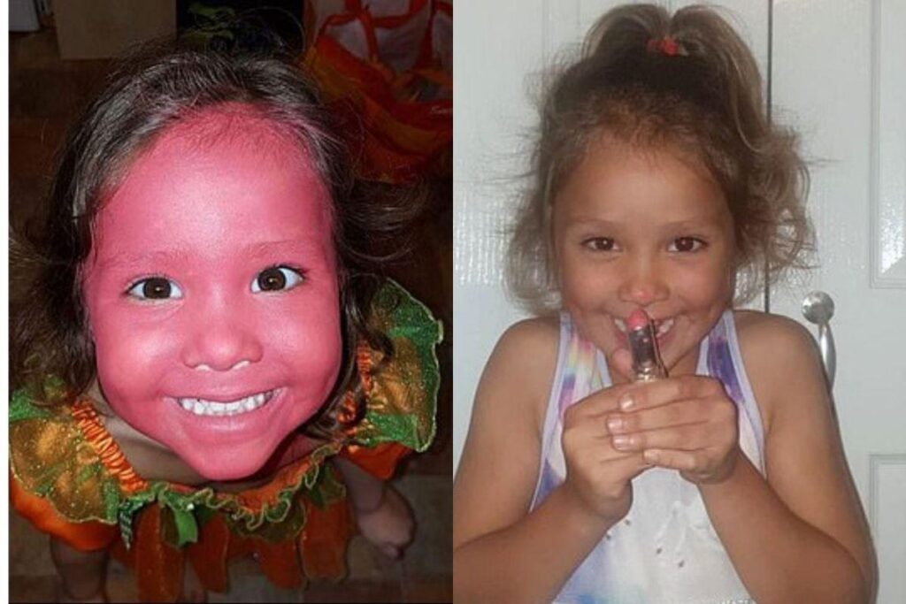 Victoria Kidner e a filha Sofia