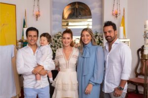 Luma Costa batizou o filho caçula no domingo, 20 de outubro