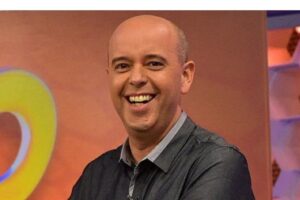 Alex Escobar com o filho