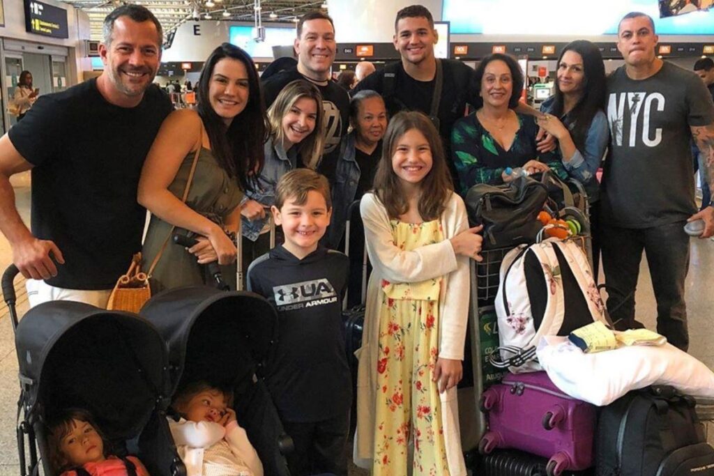 O ator é pai de três meninas