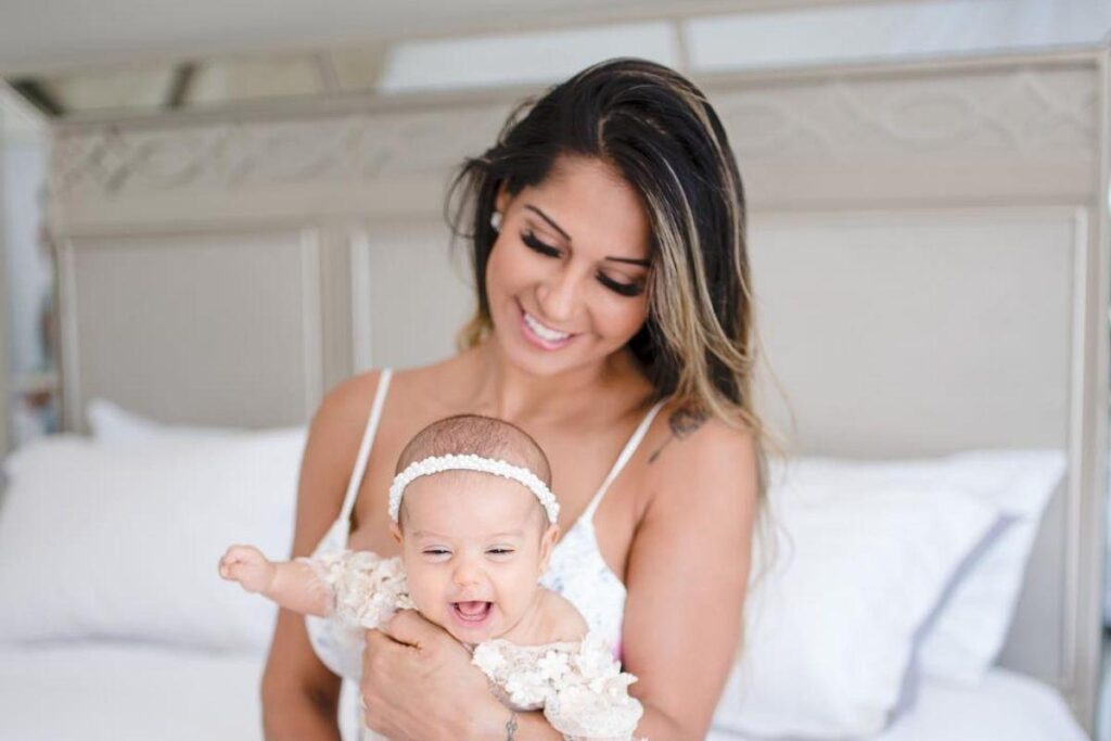 Mayra Cardi e Arthur Aguiar são pais de Sophia, de 1 ano