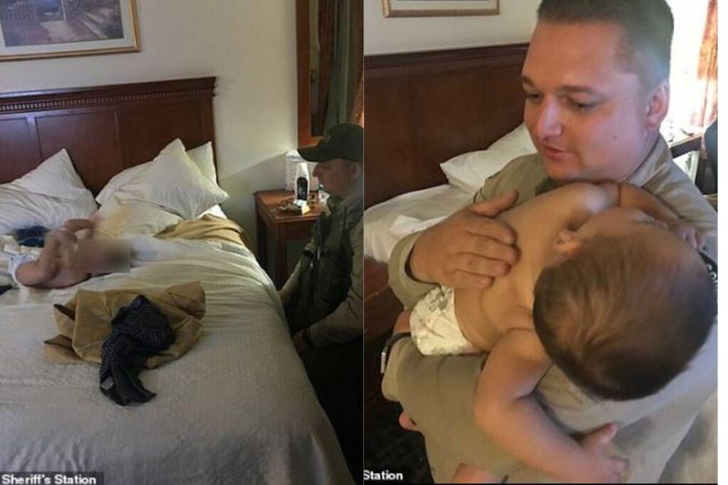 Bebês de 1 e 2 anos foram encontrados sozinhos em um quarto de hotel
