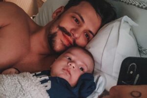 Davi nasceu no início de julho