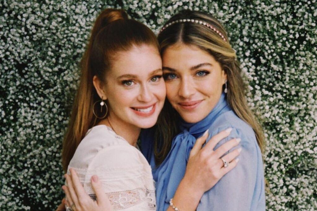 Luma Costa escolheu Marina Ruy Barbosa para ser a madrinha do filho mais novo