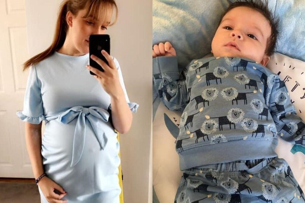 A mãe faleceu após um mês que deu à luz ao filho