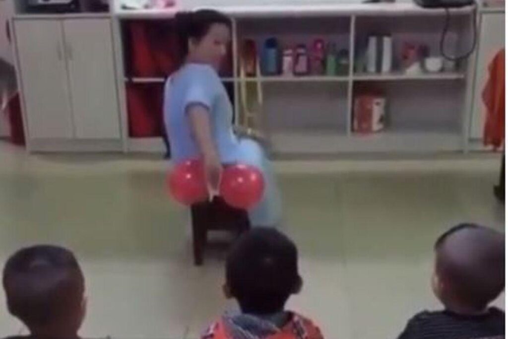 Essa professora teve uma ideia super criativa