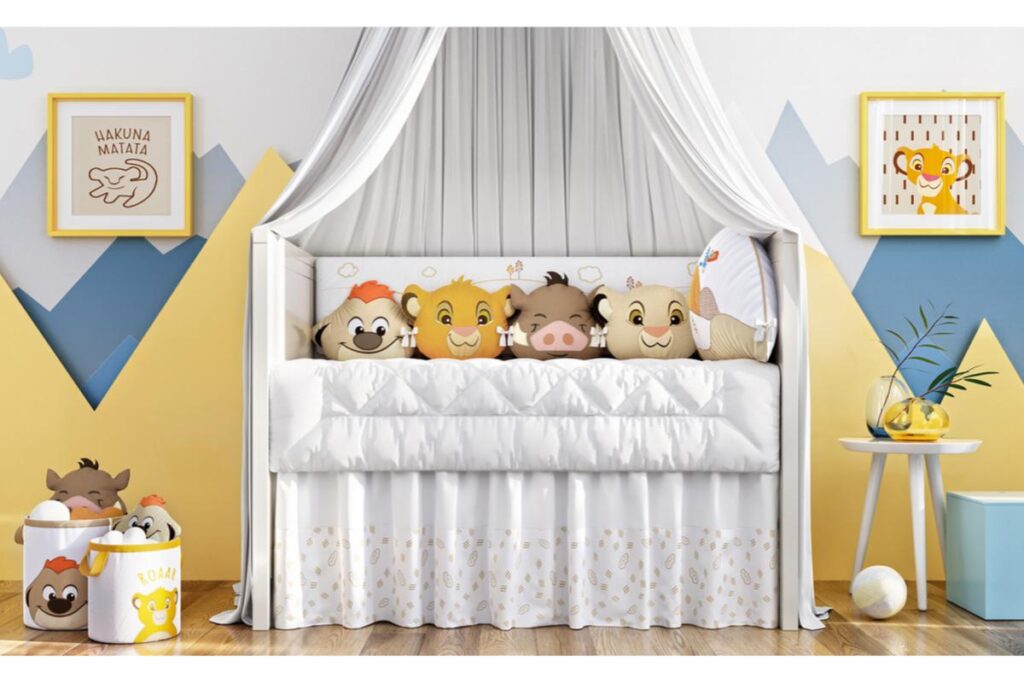 Porta fraldas do Rei Leão