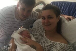 Callie deu à luz Teddy, porém passou por muitas dificuldades antes de engravidar