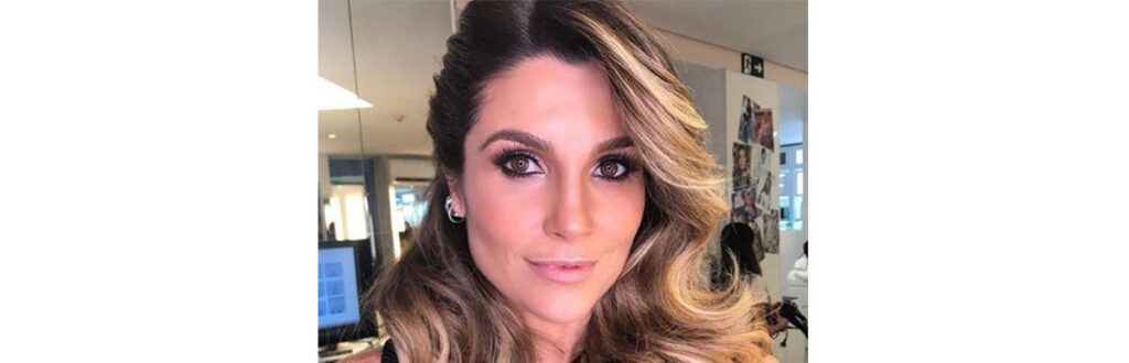 Flávia Alessandra é mãe de Giulia e Olivia