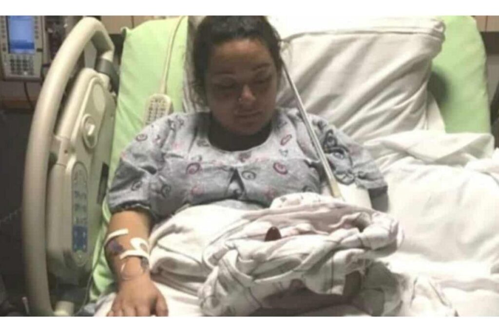 A mulher no hospital