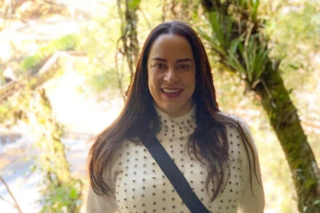 Silvia é mãe de Luana e Amanda