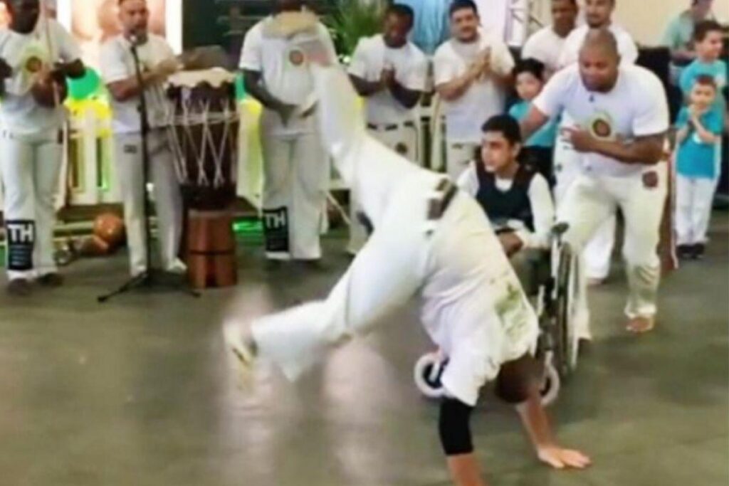 Nícolas foi convidado a participar da iniciação