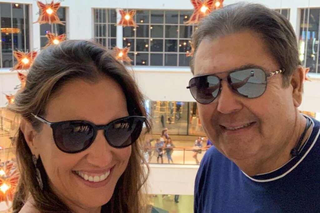 Faustão, Luciana e os filhos