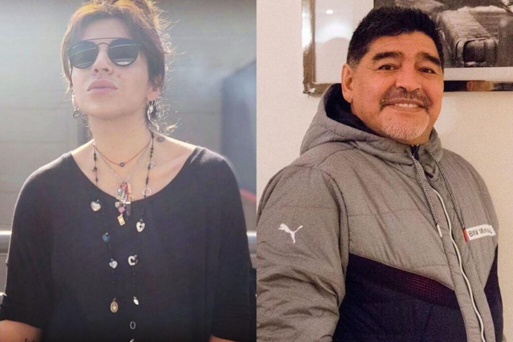 Ela é a caçula do ex-jogador