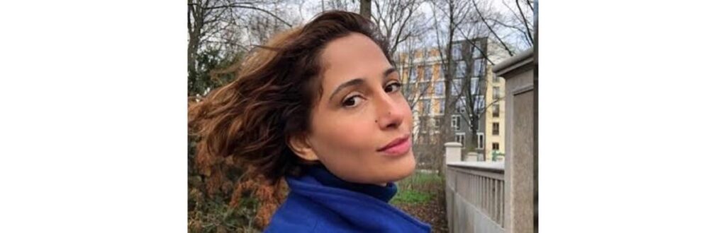 Ela tem uma filha, Antônia, com o diretor Claudio Amaral