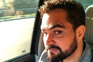 Luciano Camargo relembrou um momento especial ao lado do filho