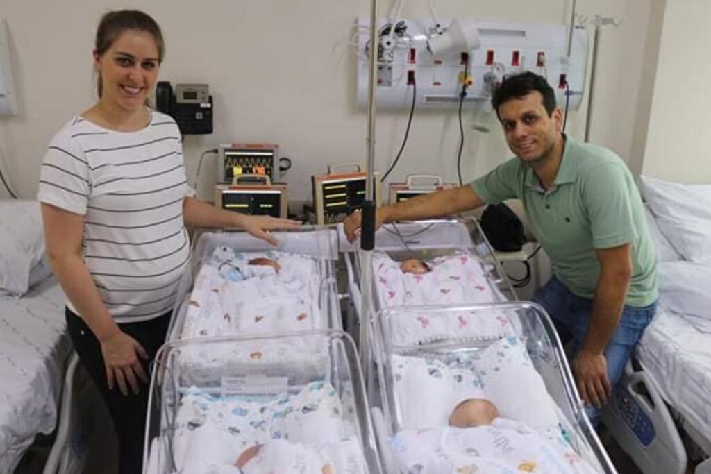 Segundo especialistas casos como este ocorrem uma vez a cada 700 mil gestações