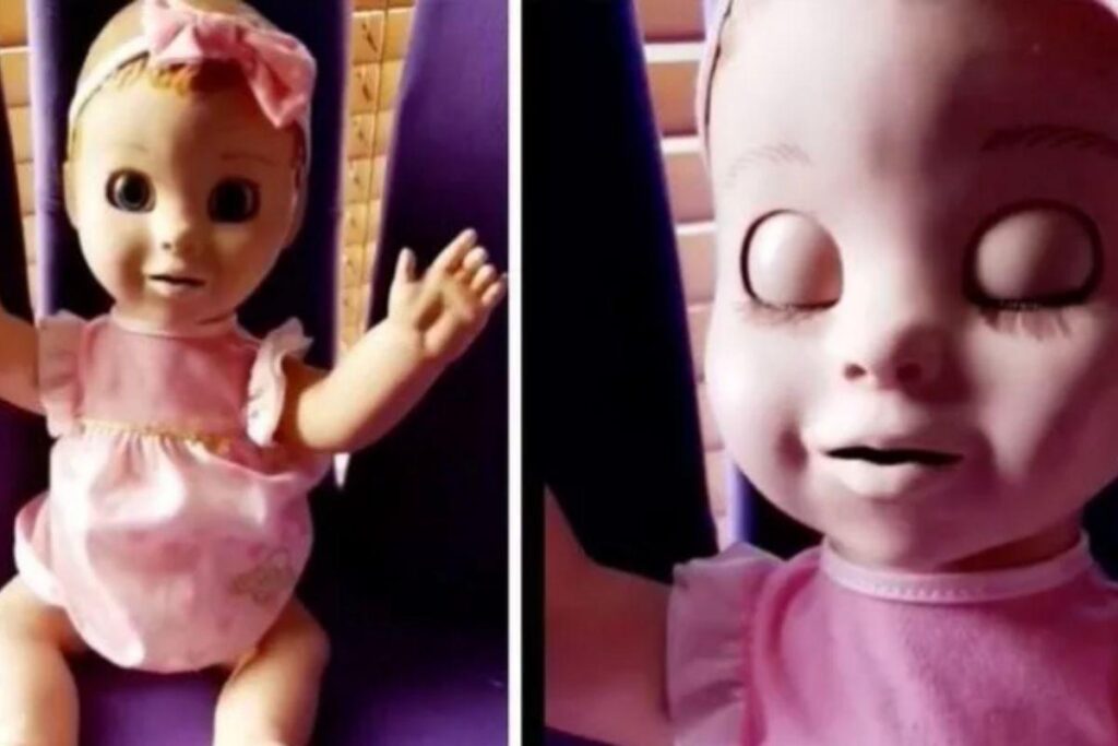 A boneca é famosa entre as crianças