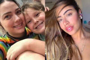 Carol Dantas é mãe de Valentin e Davi Lucca