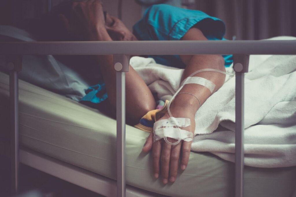 Os médicos não retiraram toda a placenta