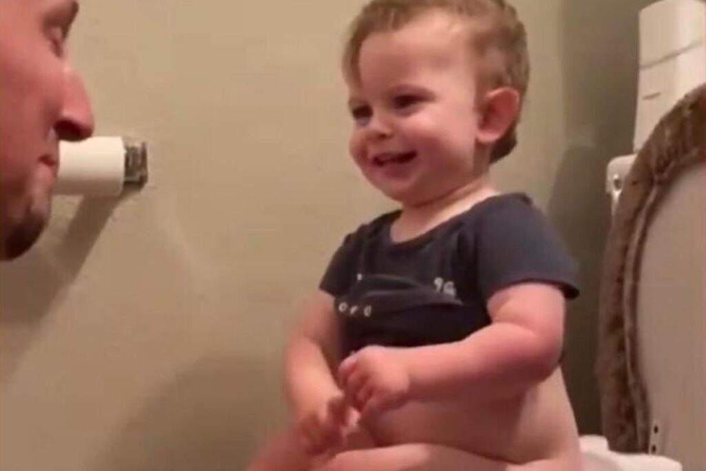 A internet ficou encantada com as reações do menino