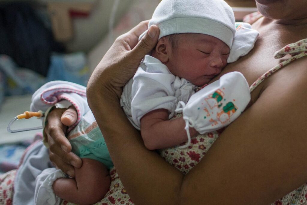 O irmão da criança não tinha cérebro nem coração