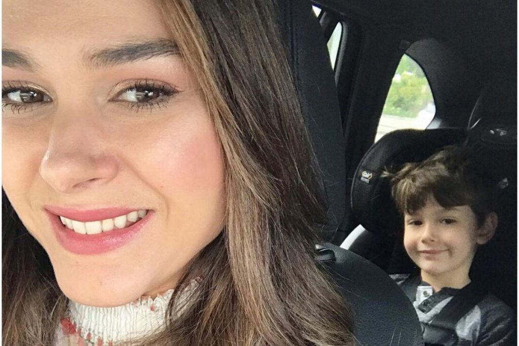 Vídeo da câmera de segurança da atriz