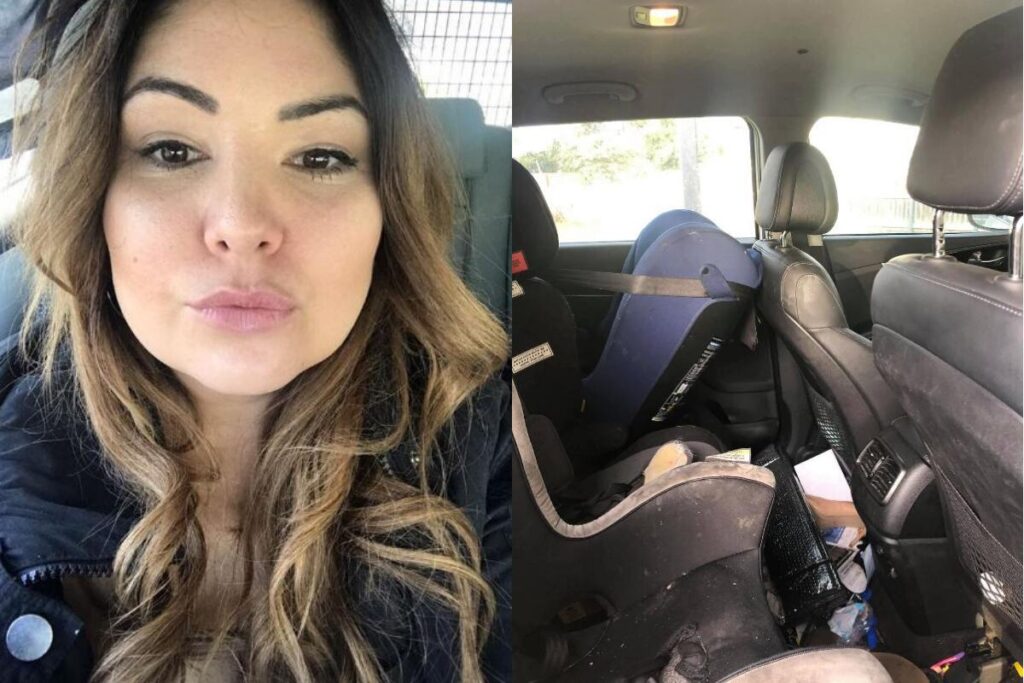 Laura Mazza dividiu opiniões após compartilhar fotos de seu carro