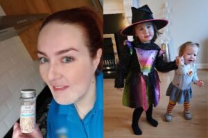 Rachael Begley é mãe de 2 crianças e compartilhou seu truque nas redes sociais