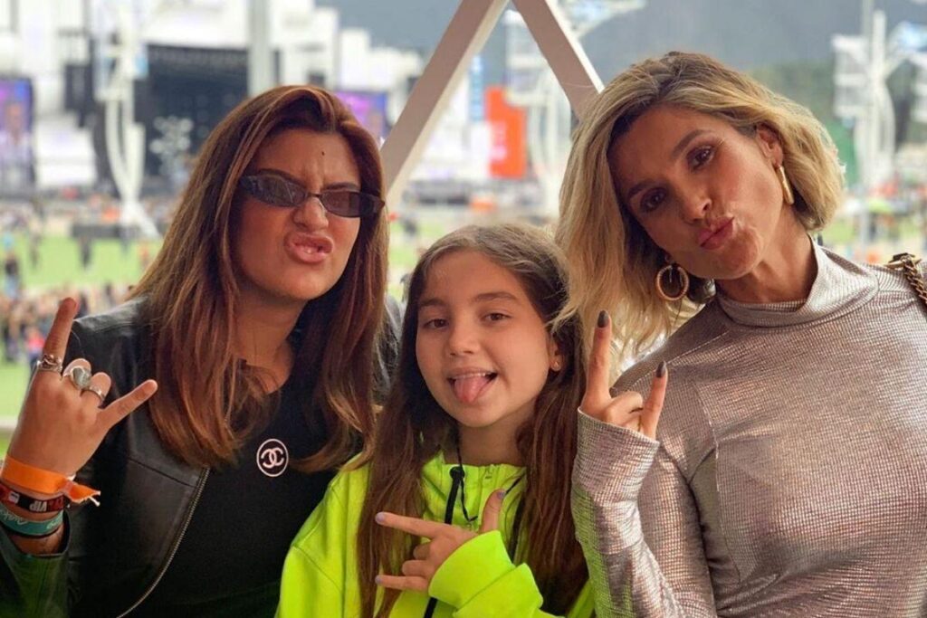 Flávia Alessandra e Otaviano Costa são pais de Giulia e Olívia