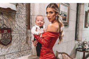 Davi tem apenas quatro meses a nasceu de um parto cesárea