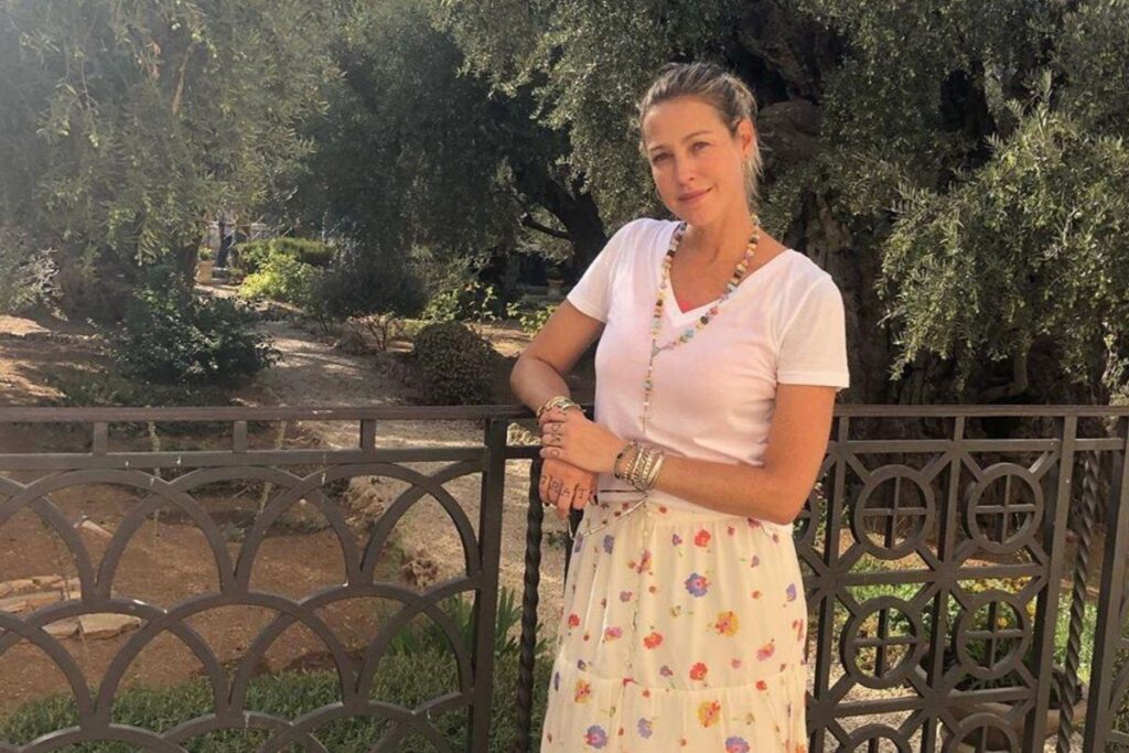 Luana Piovani está em Nova York com a filha mais nova