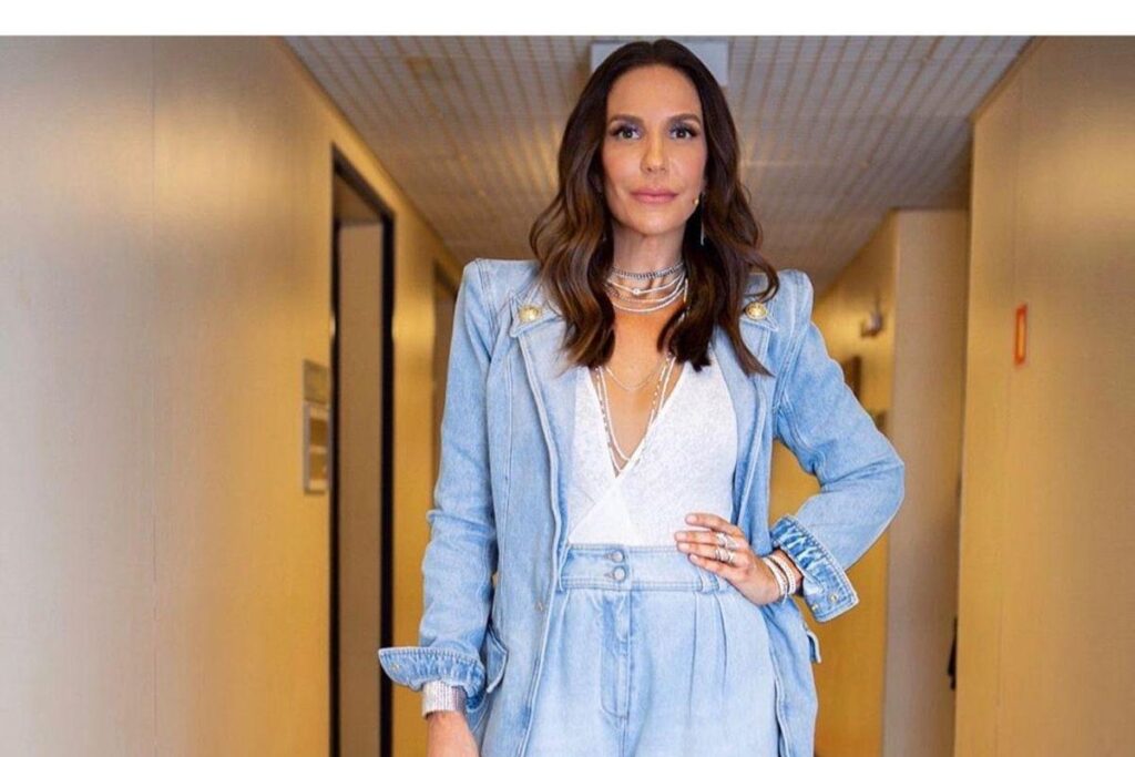 Ivete disse o quanto ela ama a família de Michel Teló e a gente amou esse encontro