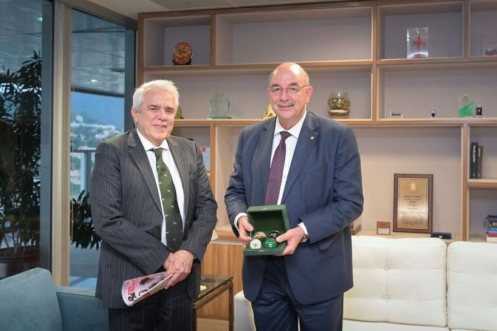 O presidente da Petrobras e o ministro da Cidadania falaram sobre a parceria entre as empresas para pesquisas voltadas à primeira infância